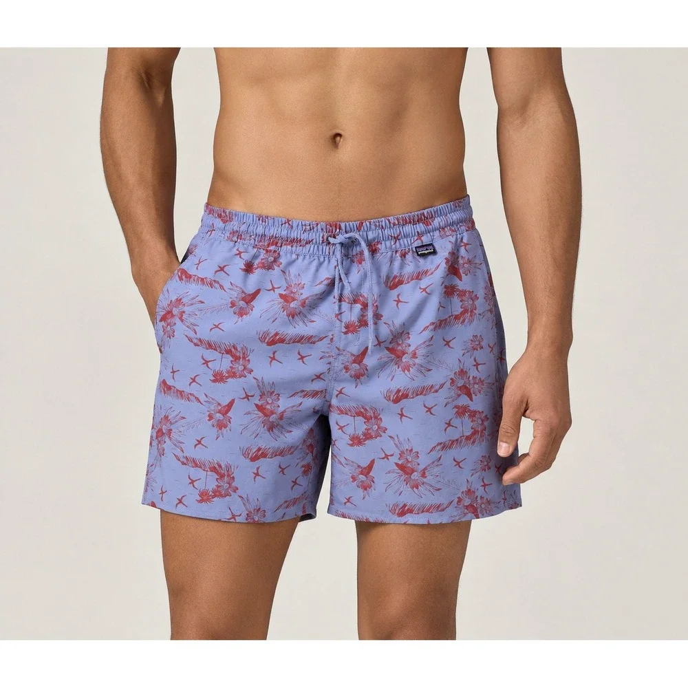 Patagonia Men's Hydropeak Volley Shorts‎ faria light current blue Small active